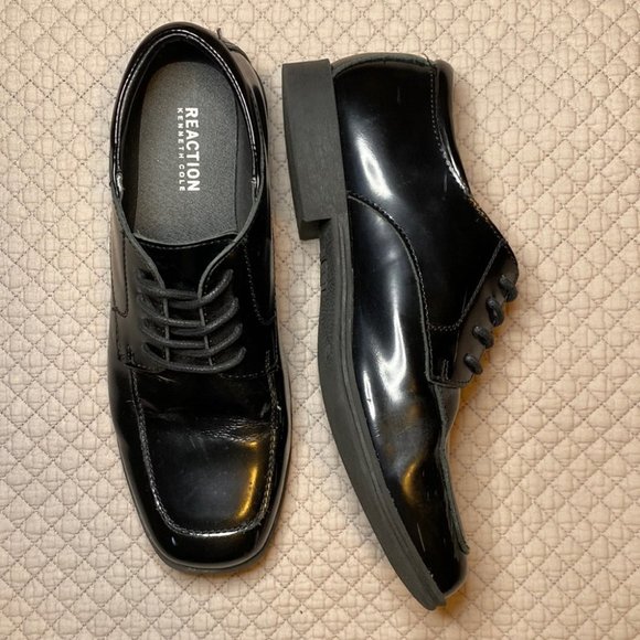 Kenneth Cole Reaction Other - Boy’s Kenneth Cole Reaction Black Dress Shoes, Size 6